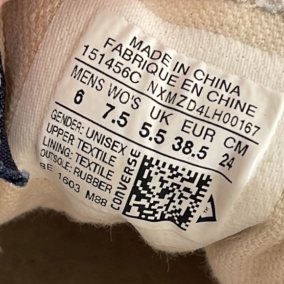 Converse Jack Purcell Signature Series CVO Ox Two-Tone RED/GRAY Canvas Unisex - Picture 12 of 12